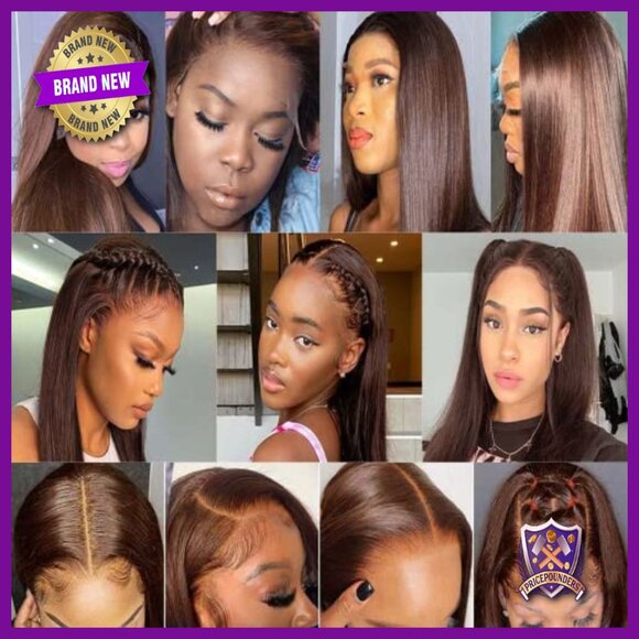 Straight Brazilian Human Hair Extensions 14-18 Inch No Tangle Weave main image 6